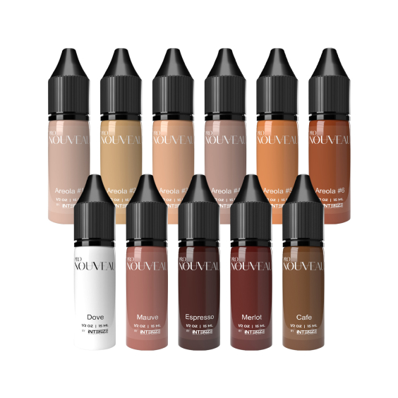 Pro Nouveau Pigments - Aidan White Set mit 11x 15ml