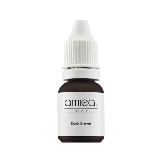 Amiea Deep PMU Pigment - Dark Brown 10ml (EU REACH Version)