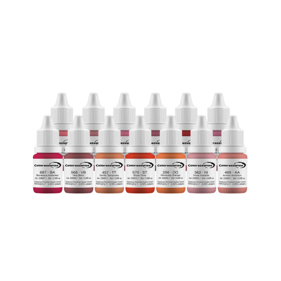 Goldeneye - Coloressense Lips Set - 13x 5ml