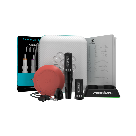 Microbeau Bellar Air - Permanent Make-up Maschine - 3,0 mm Hublänge - ULTRA Bundle - Stealth