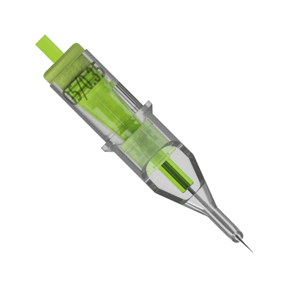 Box mit 20 Peak Stellar Nadelmodulen - Round Liner Long Taper