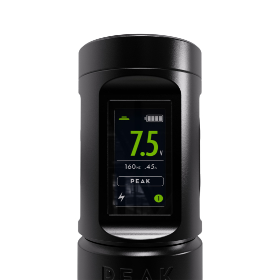 Batterie für die Peak Solice Pro V2 kabellose Maschine - Matte Black