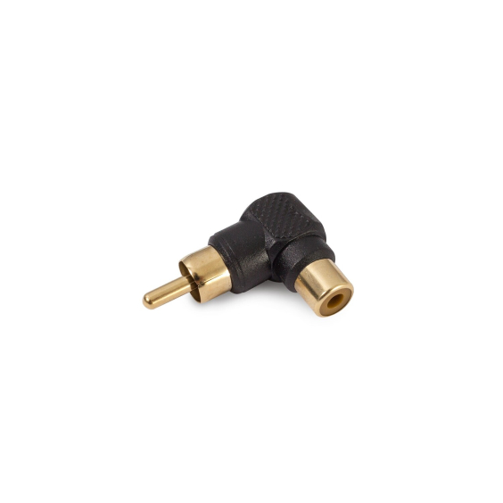 Abgewinkelter RCA-Adapterstecker