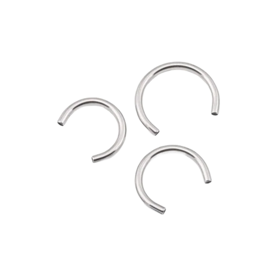 Tilum Hufeisen-Barbell-Stab mit Innengewinde