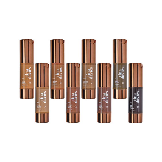 FADE - Tina Davies - Eyebrow Pigment Collection - Komplettes Set mit 8 x 15ml (EU REACH Version)