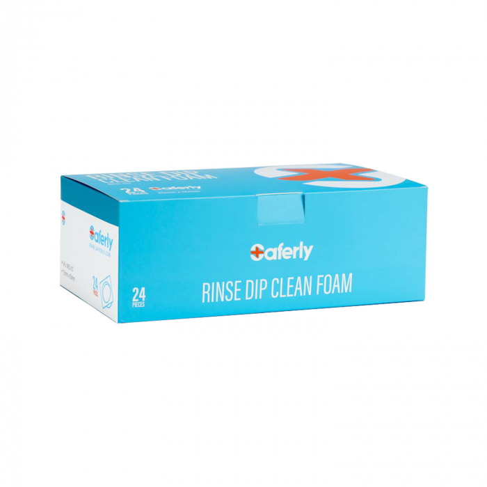 Box mit 24 Saferly Kappen mit Schaumstoff