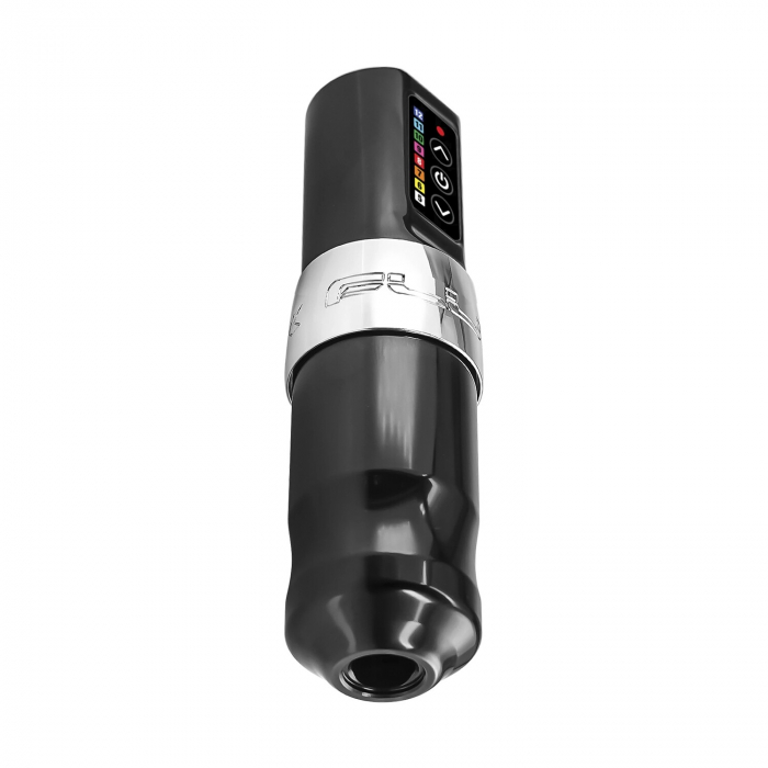FK Irons Spektra Flux Kabellose Tattoomaschine mit zusätzlichen PowerBolt - Chromium
