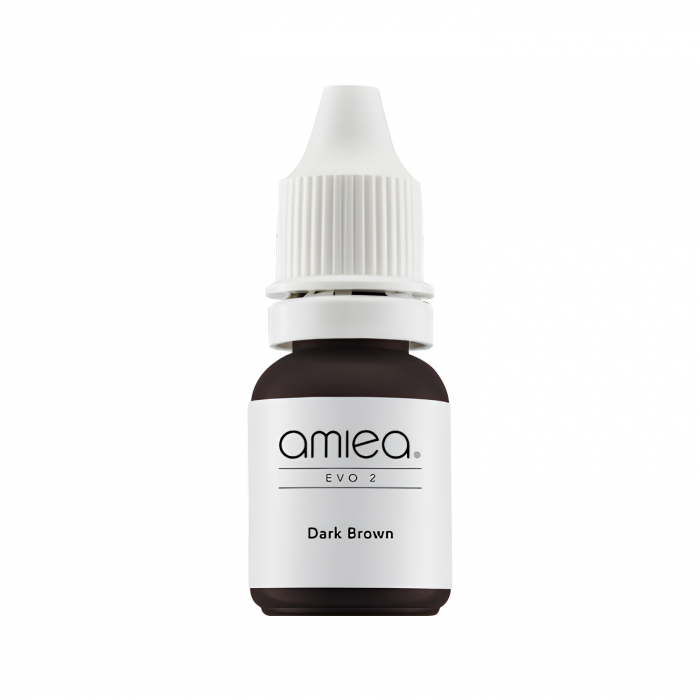 Amiea Deep PMU Pigment - Dark Brown 10ml (EU REACH Version)
