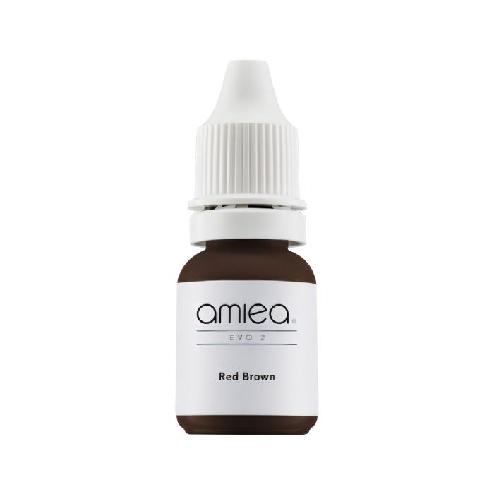 Amiea EVO2 PMU Pigment - Red Brown 10ml (EU REACH Version)