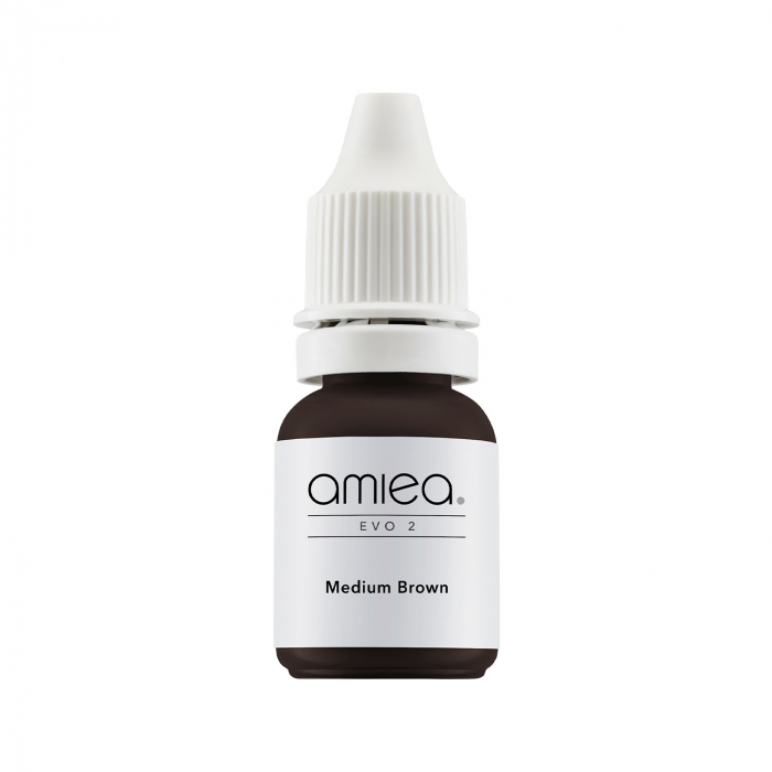 Amiea EVO2 PMU Pigment - Medium Brown 10ml (EU REACH Version)