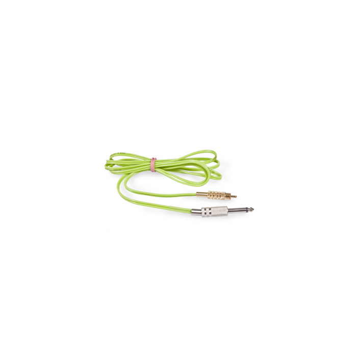 Bavarian Custom Irons RCA Cord in Poison Green