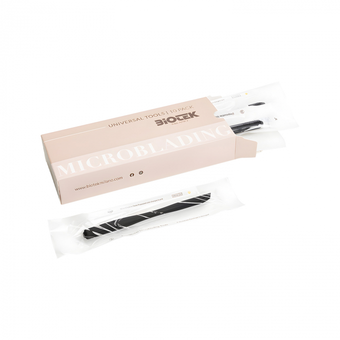 Box mit 10 Biotek Microblading Einweg-Universalwerkzeugen