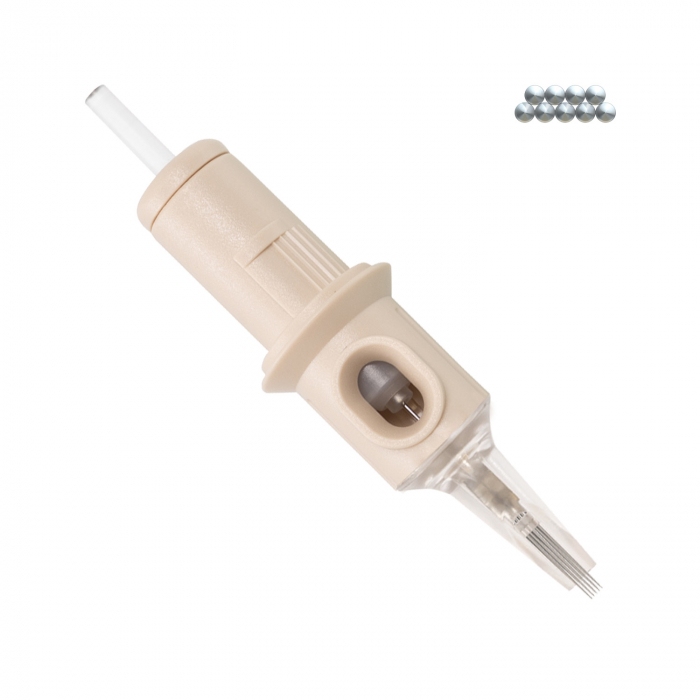 Box mit 20 Biotek Universal PMU-Nadelmodulen 0,35mm Medium Taper - Soft Magnum - Nadelgröße 9