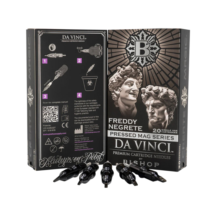 Box mit 20 DaVinci V2 Nadelmodulen - Freddy Negrete