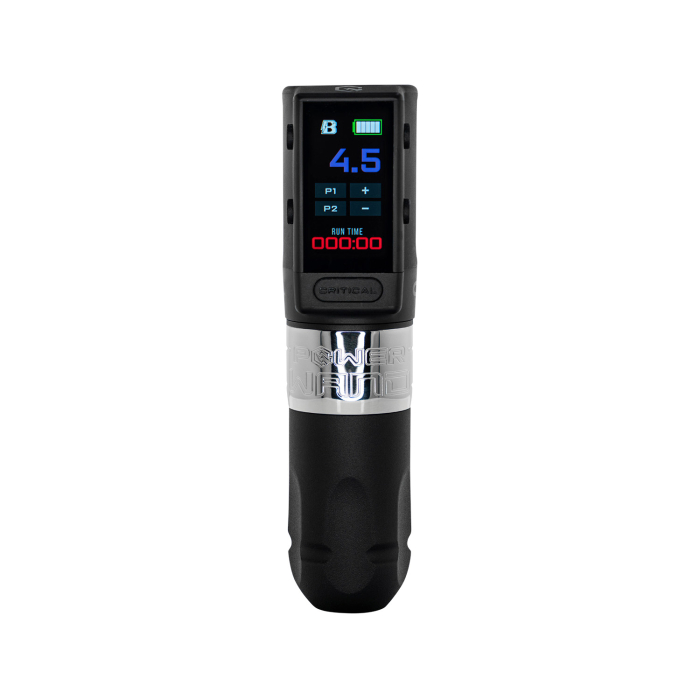 Bishop Power Wand - Advanced Packer Tattoo Machine - 4.2mm Stroke - Stainless Steel 1.25