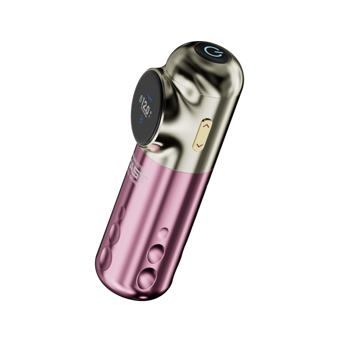 Dragonhawk Mast Archer S Tattoo Pen Maschine - Gold & Rosa - 4,2 mm Hub
