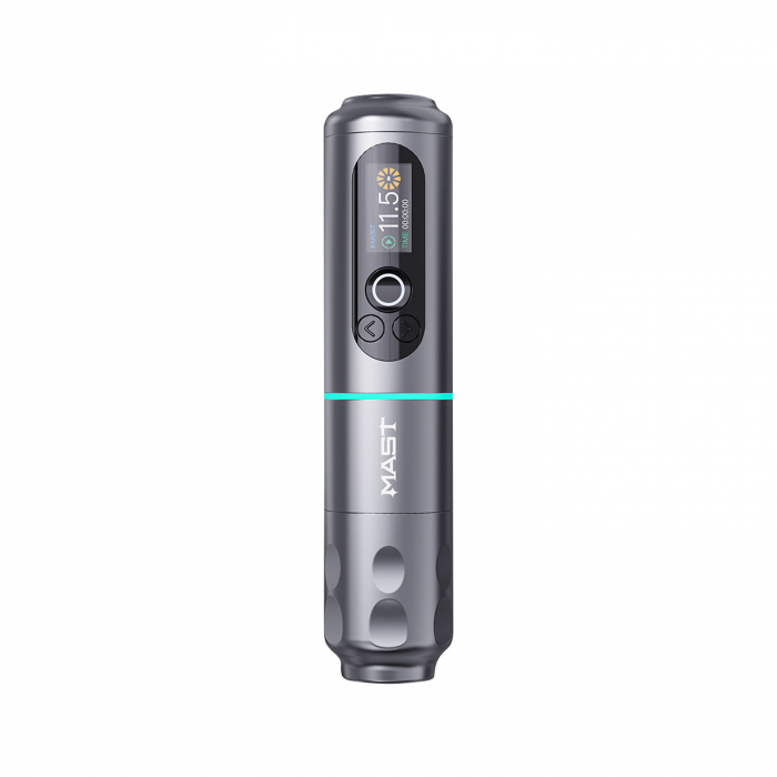Dragonhawk Mast Archer 2 Wireless Pen Tattoo Machine - Grey - 3.5mm Stroke