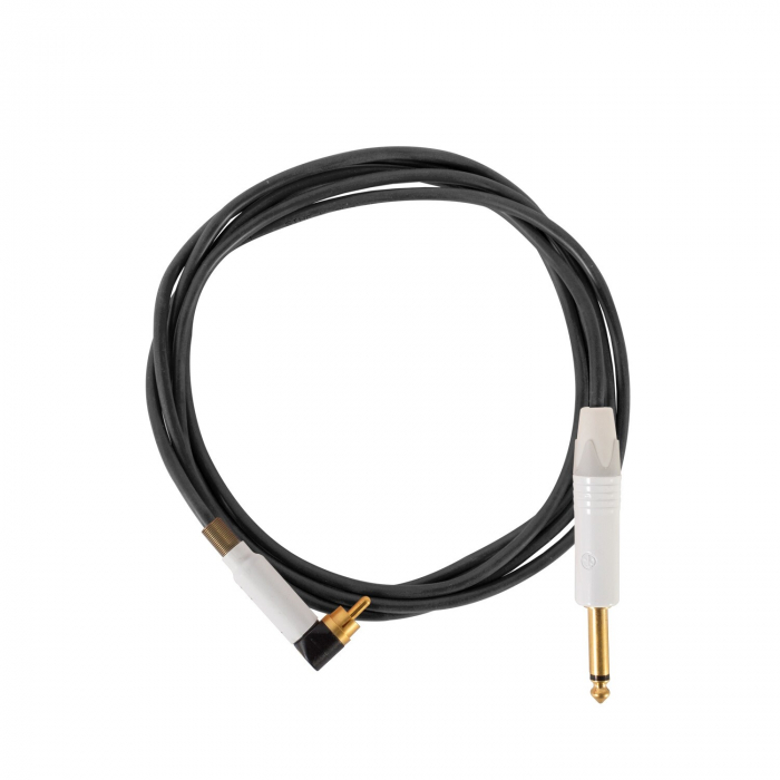Evolution Cords 'Medusa Silicone Range' 2 m rechtwinkliges RCA-Kabel aus Silikon