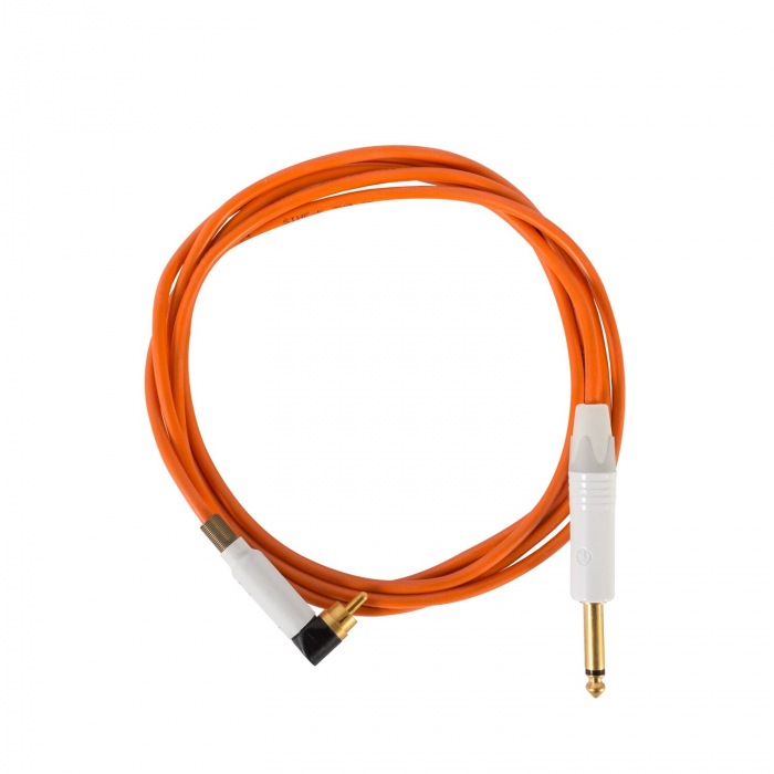 Evolution Cords 'Medusa Silicone Range' 2 m rechtwinkliges RCA-Kabel aus Silikon