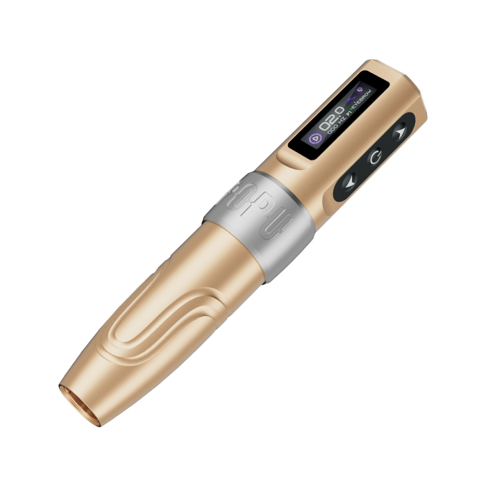 POPU Mini Diva Kabellose PMU-Maschine mit zusätzlicher Batterie - Champagne