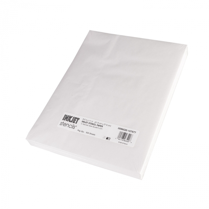 InkJet Stencils -Schablonenpapier - 500 Blatt (21,6 x 27,9 cm)