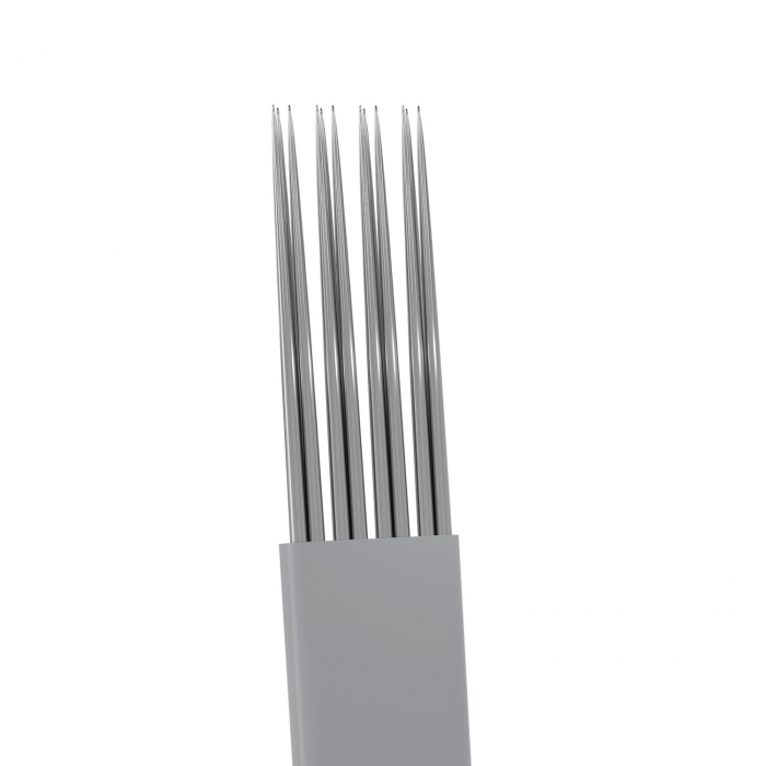 Killer Beauty Microblades 0,35 mm - 4 Bunch 3 Round, 50 St.
