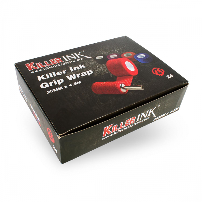 Killer Ink Grip Wrap (25mm x 4.5m) - Schwarz