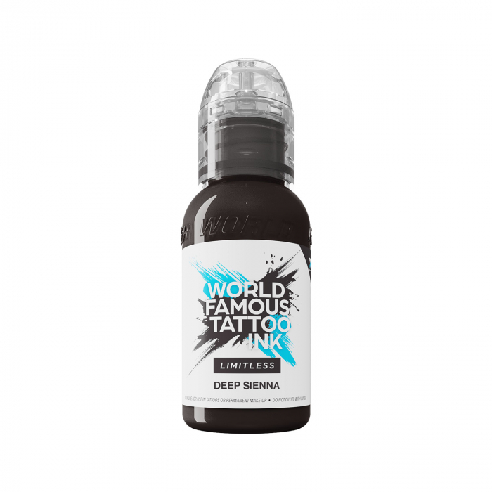 World Famous Limitless Tattoo Ink - Pink Ribbon - Deep Sienna - 30ml