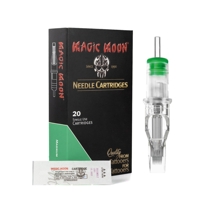 Box mit 20 Magic Moon Nadelmodulen 0,35 mm Magnum Long Taper