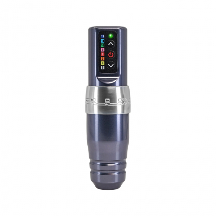 Microbeau Spektra Flux S Tattoo Machine with Additional PowerBolt - Gunmetal