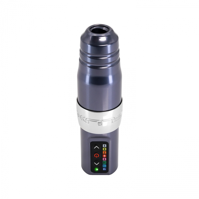 Microbeau Spektra Flux S Tattoo Machine with Additional PowerBolt - Gunmetal