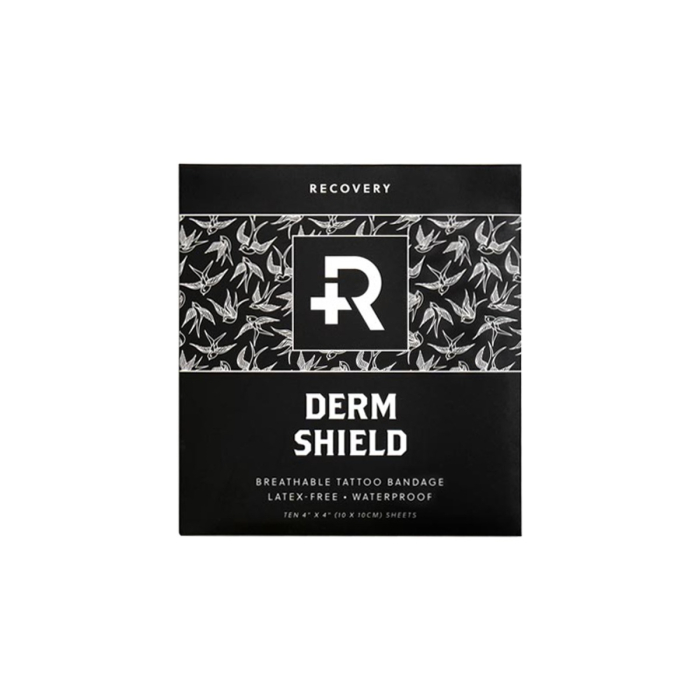 Recovery Derm Shield Schützende Tattoo-Folie - Packung mit 10
