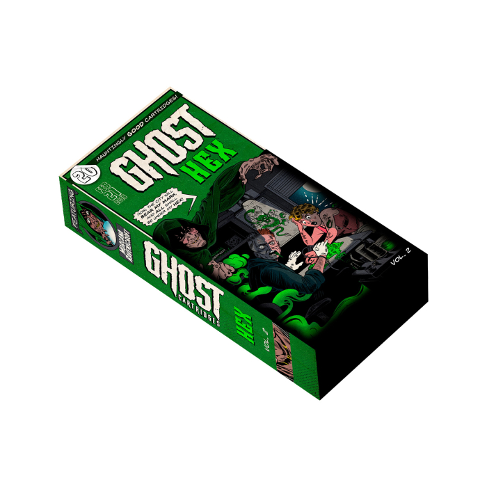 Box mit 20 Ghost HEX Nadelmodulen - Round Shader Medium Taper