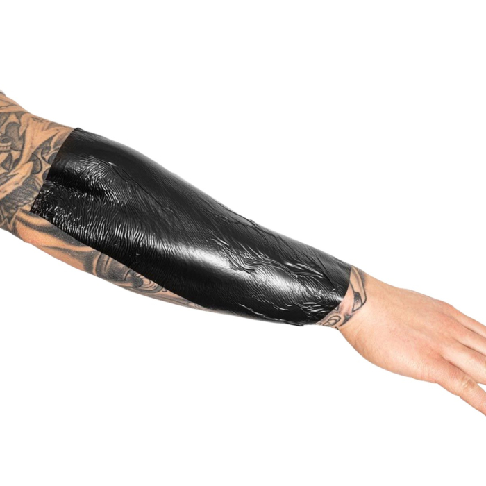 Recovery Derm Shield Schützende Tattoo-Folie - 25cm × 7,3m - Schwarz