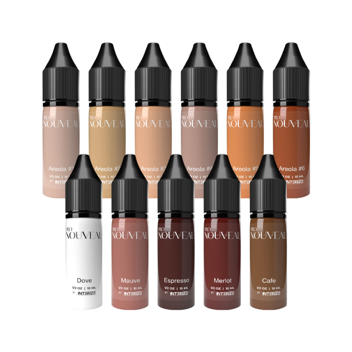 Pro Nouveau Pigments - Aidan White Set mit 11x 15ml