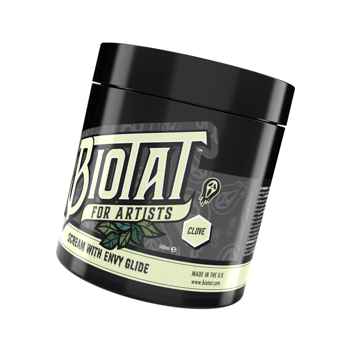 BIOTAT Numbing Tattoo Glide SCREAM with Envy Limited Edition 500ml