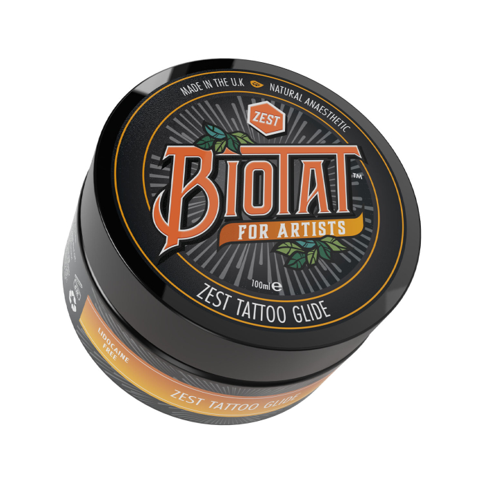 BIOTAT Betäubender Tattoo Glide Zest Orange