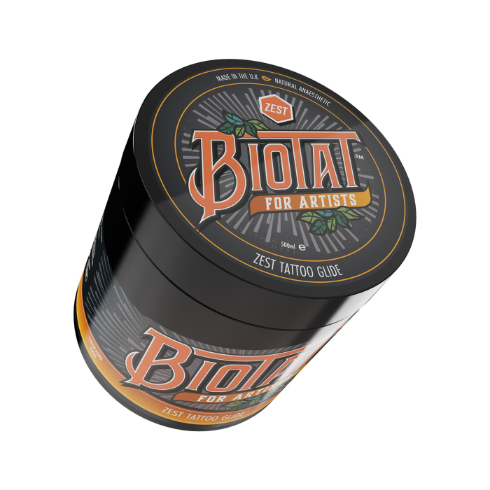 BIOTAT Betäubender Tattoo Glide Zest Orange