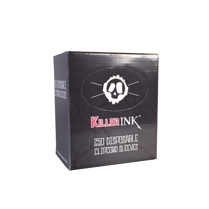 Box mit 250 Killer Ink Tattoo Clipcord-Hüllen