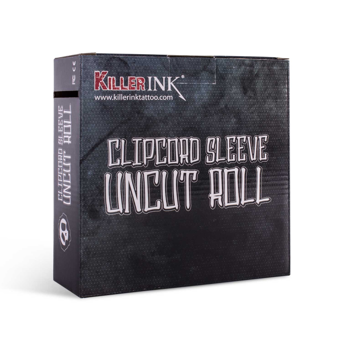 Killer Ink Clipcord-Hüllen - 250 m Rolle ungeschnitten