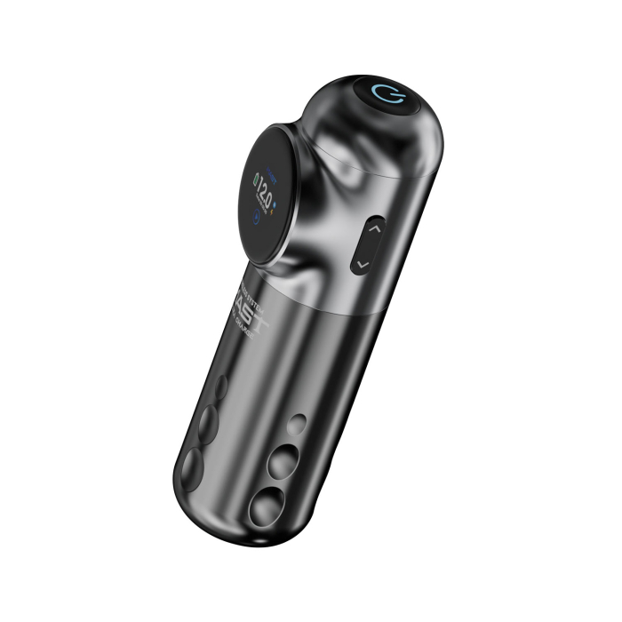 Dragonhawk Mast Archer S Tattoo Pen Maschine - Grau & Schwarz - 4,2 mm Hub