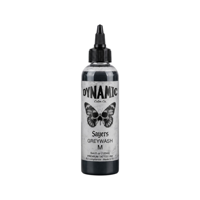 Dynamic Tattoo Ink - Platinum - Sayers Greywash Set 5x 120ml