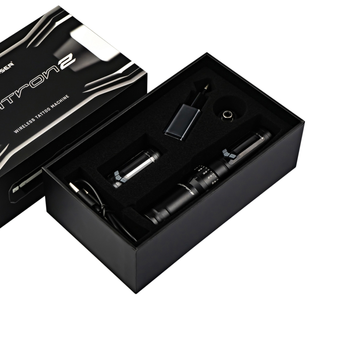 Equaliser Neutron 2 Wireless Tattoo Pen - Black - Adjustable