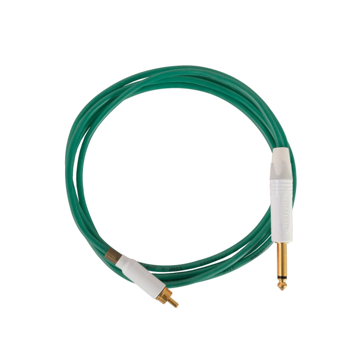 Evolution Cords 'Medusa Silicone Range' 2 m gerades Silikon-RCA-Kabel