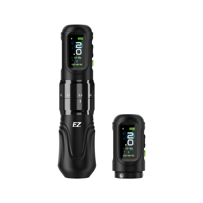 EZ P6 Wireless Tattoo Pen mit zusätzlichem Akku - Black
