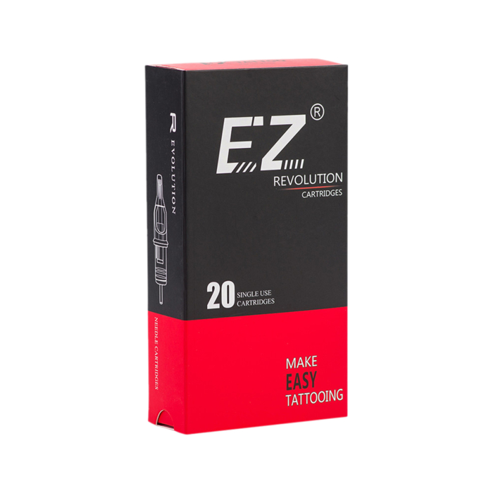 Box mit 20 EZ Revolution Nadelmodulen Long Taper - Curved Magnum