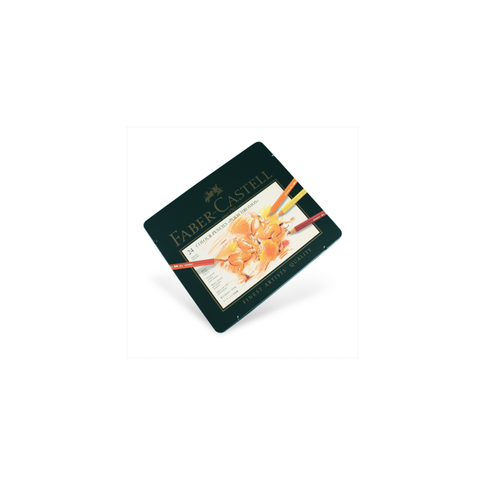 Faber-Castell - Tin of 24 Polychromos Artists' Pencils