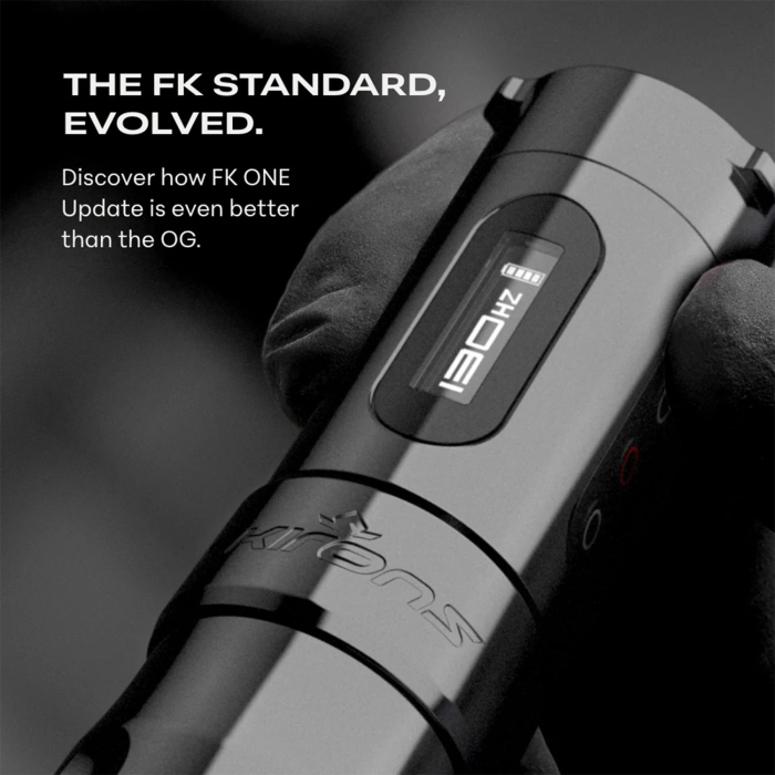 FK Irons One Update Tattoo Machine - Pop Pink