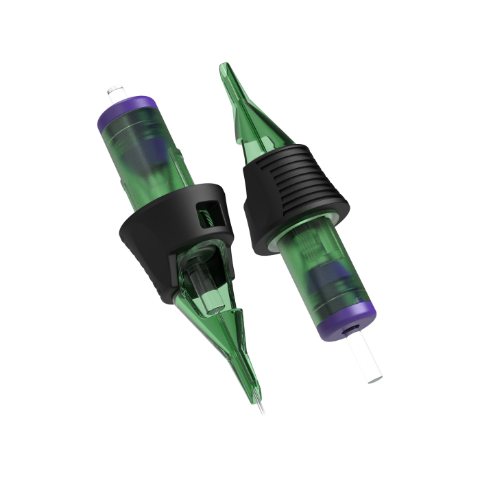 Box mit 20 Ghost HEX Nadelmodulen - Tight Liners Long Taper