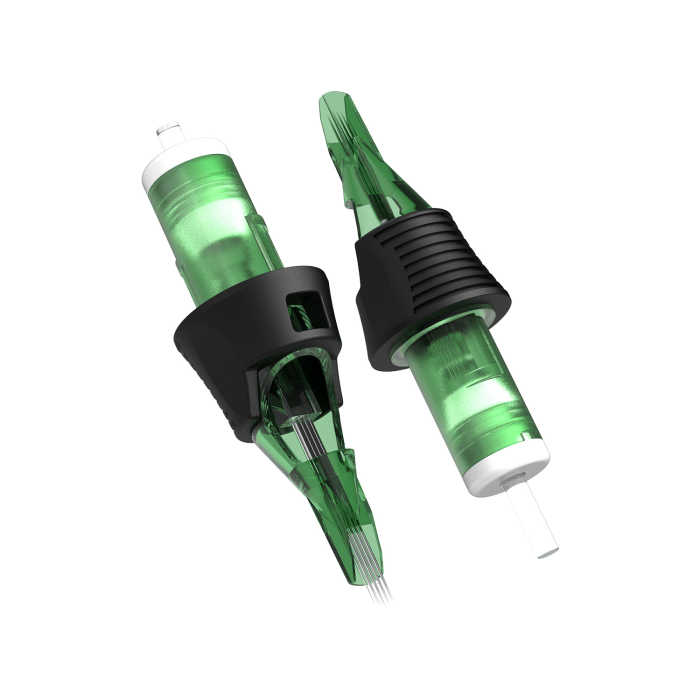 Box of 20 Ghost HEX Needle Cartridges Soft Edge Magnum - Medium Taper